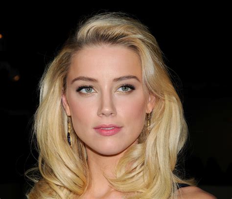 Amber Heard Actress Blonde Makeup Hd Wallpaper Rare Gallery