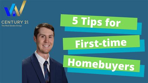 5 Tips For First Time Homebuyers Youtube