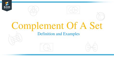 Complement Of A Set Definition And Examples