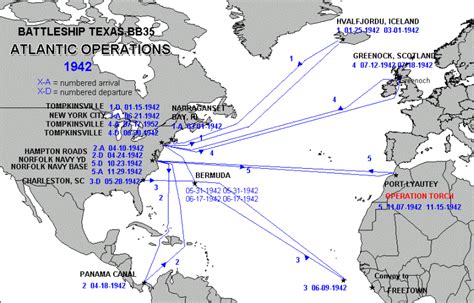 Battle Of The Atlantic Ww2 Map