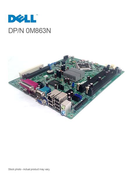 Dell Optiplex 760 Sff Intel Q43 Motherboard 0m863n Lga775 Compupoint
