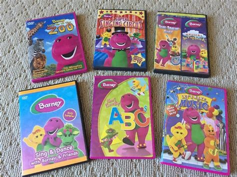 Barney And Friends Dvd Lot