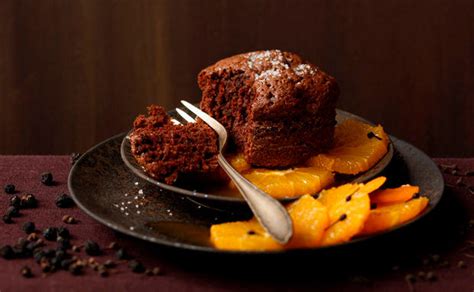 Schoko-Pfeffer-Kuchen mit Orangen-Pfeffer-Punsch • Rezept ...