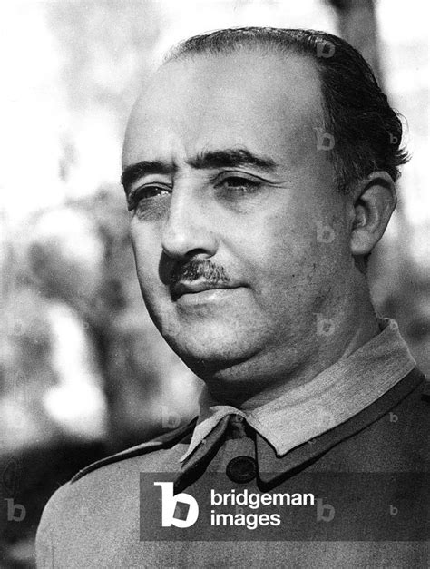 General Francisco Franco 1892 1975 In 1936 During Spanish Civil War