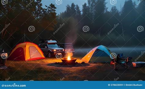 Secluded Corner of Nature: the Magic of Camping Amongst Beautiful