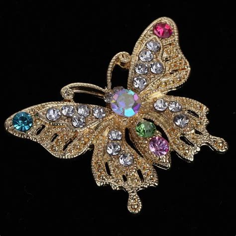 Buy Javrick Hot Selling Butterfly Style Crystal