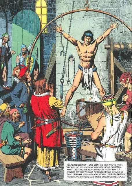 A Prince Named Valiant Captured Stripped And Bound