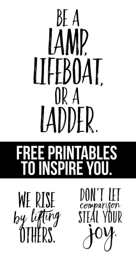 Printables With Inspirational Messages