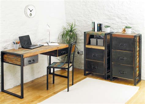 Industrial Chic Furniture Sets For Office Office Pinterest
