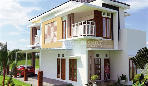 Lorong rumah biasanya tidak tersedia di lahan sempit, tapi jika anda memiliki lahan di belakang rumah orang yang mana akses masuknya berupa gang kecil, anda bisa memanfaatkan. Desain Rumah Minimalis Di Gang Sempit | Ayo Desain Rumahmu