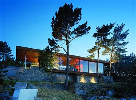 Lovely Modern Home In Norway Overlooking A Fjord