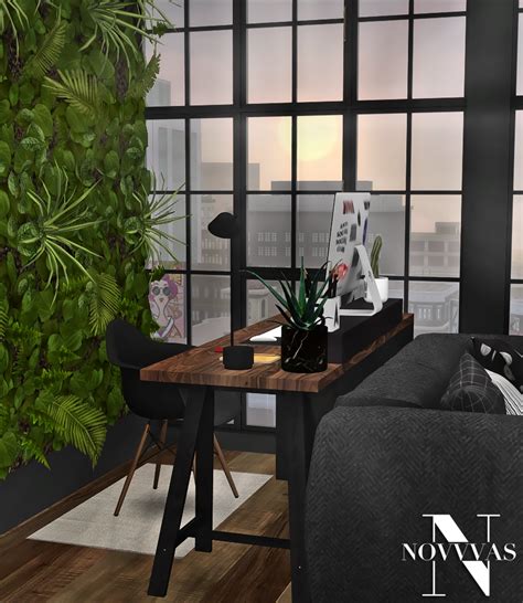 Mxims Novvvas Office Set Collaboration Ikea Sims 4 Bedroom Sims