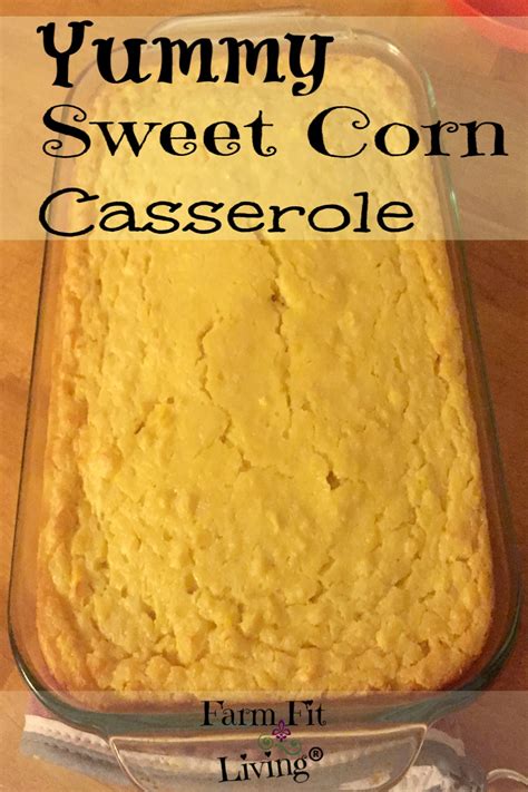 This dish is wonderful for corn casserole with crispy fried onions is delicious. Yummy Sweet Corn Casserole for the Holiday | Farm Fit Living