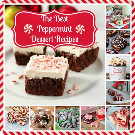 The Best Peppermint Dessert Recipes Crafty Mom Blog