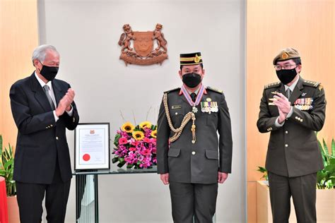 Commander Of The Royal Brunei Armed Forces Makes Introductory Visit And