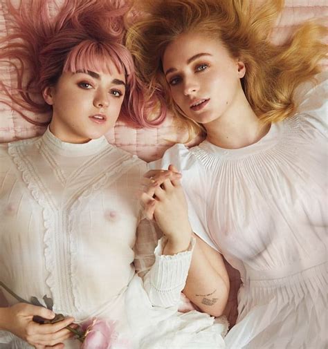 Maisie Williams Nipples Exposed In Outtake Photo