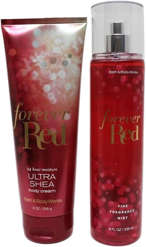 Bath And Body Works Forever Red Shower Gel Body Lotion
