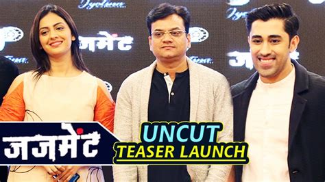 judgment movie teaser launch uncut tejashree pradhan mangesh desai