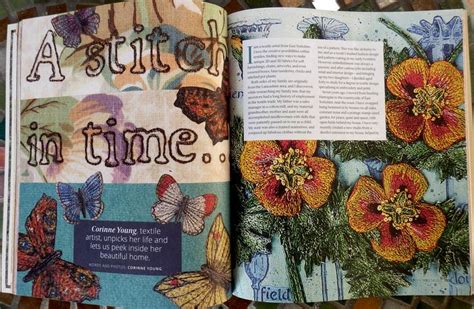 Corinne Young Textiles Article In Pretty Nostalgic Society Compendium