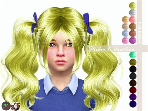 Pin On Cute Hairstyles For Kids Sims4 Vrogue
