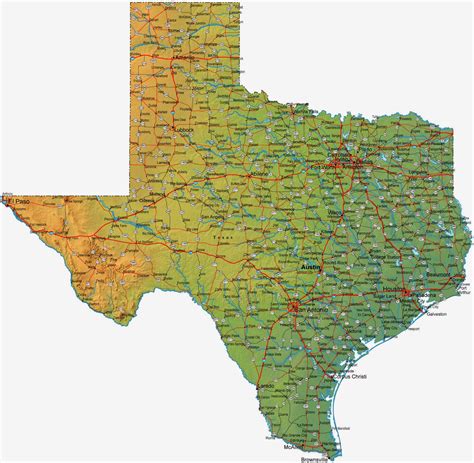 Texas County Map Complete Map Of Texas Printable Maps