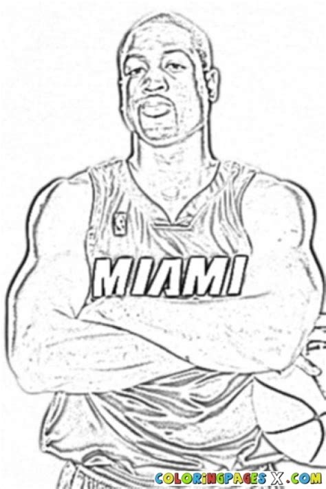 Nba Logo Coloring Page