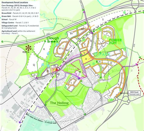 The Masterplan Vision And Options Huncoat Garden Village