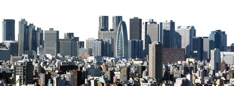 Tokyo City Skyscrapers Transparent Png All Png All