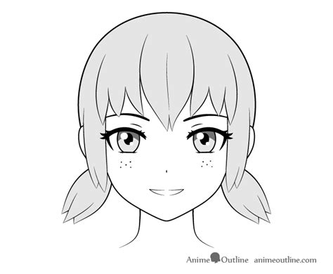How To Draw Freckles On Anime Faces Animeoutline