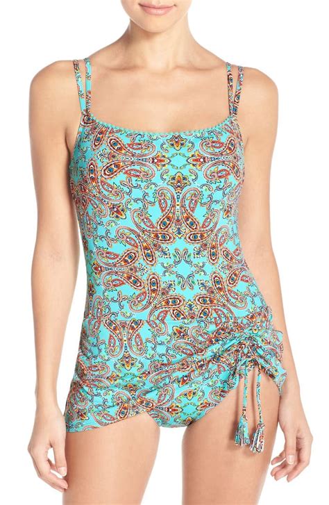 Bleu Rod Beattie Driving Miss Paisley One Piece Swimsuit Nordstrom