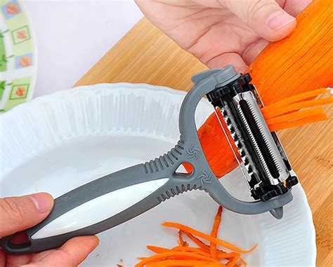 Fruit Vegetable Graters Stainless Steel Carrot Potato Peeler Cutter