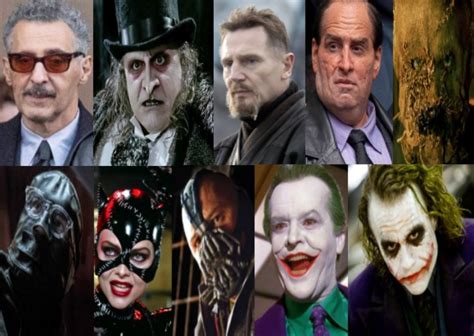 Top Ten Favorite Batman Movie Villains Rbatman