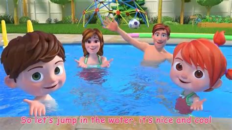 Swimming Song More Nursery Rhymes Kids Songs Cocomelon Youtube