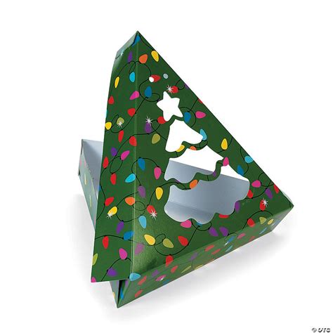 Get custom printed cookie boxes with window and die cut in cardboard and corrugated stock with free shipping all over the world. Christmas Tree-Shaped Window Cookie Boxes - Discontinued