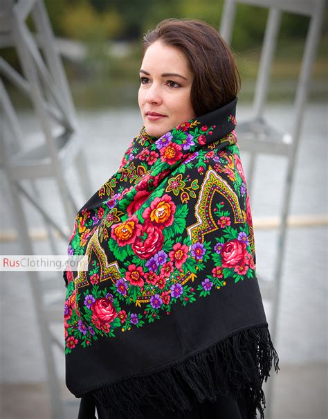 Wool Shawl Russian Beauty