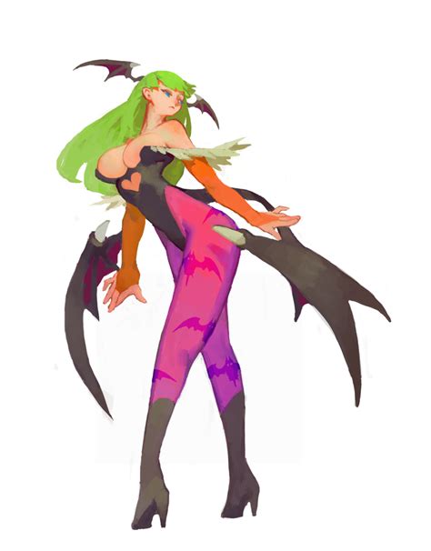 Morrigan Aensland Vampire Drawn By Fl L Fl Danbooru