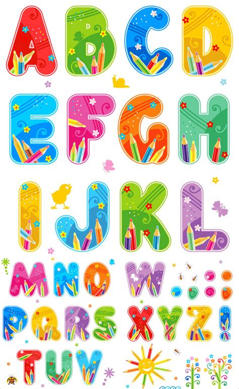 25 Large Alphabet Letter Templates And Designs