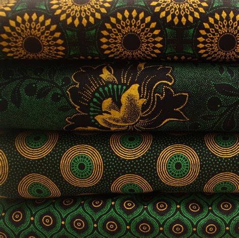 Fabric Of The Week Green And Yellow Shweshwe Urbanstax African
