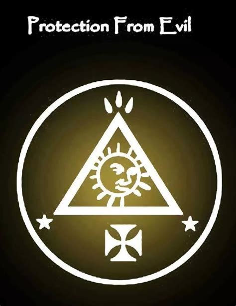 Protection From Evil Talisman Symbols Wiccan Symbols Magic Symbols