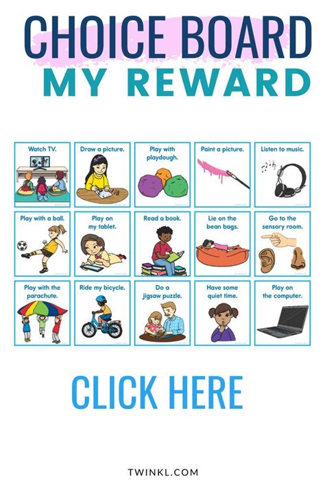 Reward System For Elementary In 2022 Choice Boards Reward System