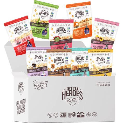 Plethora Popcorn Pack 12 Hearty Bags Kettle Heroes Popcorn