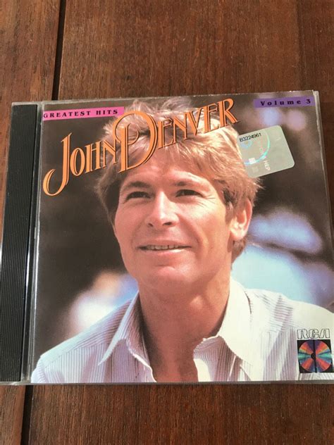 Cd John Denver Greatest Hits Vol 3 Hobbies And Toys Music And Media Cds