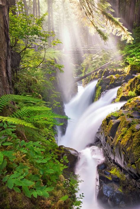Sol Duc Falls Olympic National Park Washington Beautiful Waterfalls