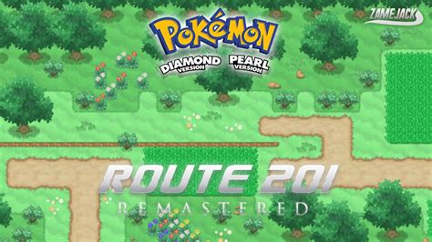 Sinnoh Route 201 Day Remastered Pokémon Diamondpearl And Platinum