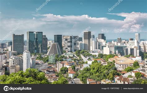 Skyline Of Downtown Rio De Janeiro Editorial Photography Image Of 627