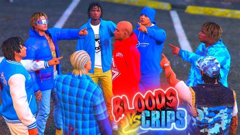 Crips Vs Bloods Street Life Gang War Gta 5 Rp Youtube
