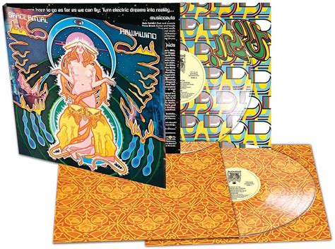 hawkwind space ritual 2lp clear vinyl 50th anniversary edition lp listen records