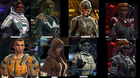 Swtor Character Collage By Jaguard On Deviantart