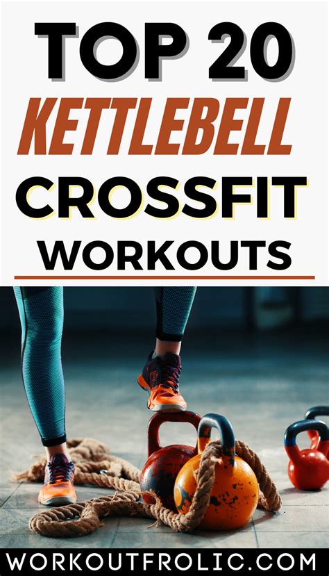 A Fine List Of 20 Kettlebell Crossfit Workouts To Try Out At Home Or At