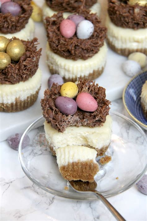 Individual Easter Nest Cheesecakes Janes Patisserie